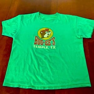 Buc-ee’s green from Temple, TX.